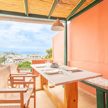 City Loft Near The Airport With Seaview 이라클리온 외부 사진